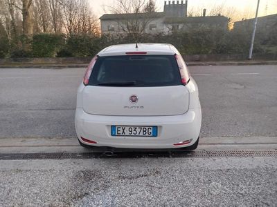 Usata Fiat Punto Evo Active 78 CV (57 kW) 2014 Bianco Utilitaria