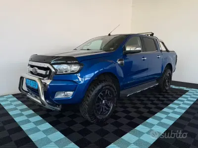 Occasion Ford Ranger Limited 200 ch (147 kW) 2017 Bleue Pick-up