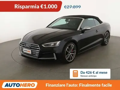 Usata Audi S5 Cabriolet 354 CV (260 kW) 2017 Nero Cabrio