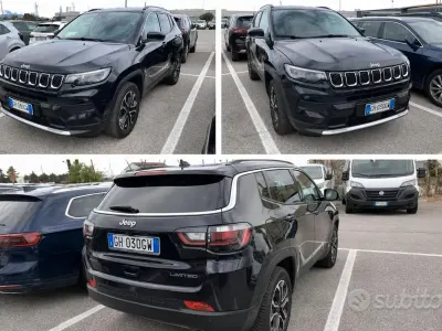 Usata Jeep Compass Limited 131 CV (96 kW) 2021 Nero SUV
