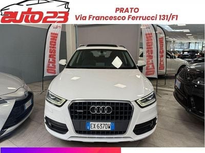 Usata Audi Q3 Advanced Plus 140 CV (102 kW) 2014 Bianco SUV