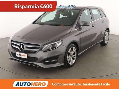 Usata Mercedes B160 102 CV (75 kW) 2018 Grigio Monovolume