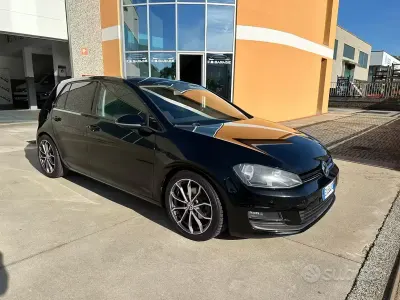 Usata VW Golf VII Trendline 90 CV (66 kW) 2014 Nero Berlina