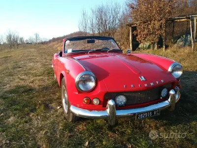 Usata Triumph Spitfire 1960 Rosso Cabrio