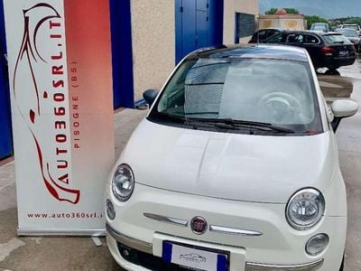 Usata Fiat 500 Lounge 69 CV (50 kW) 2010 Bianco pastello Utilitaria