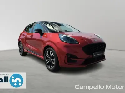 Usata Ford Puma ST-Line 125 CV (91 kW) 2020 Rosso tetto nero SUV