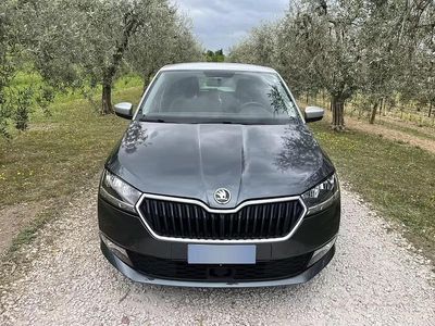 Usata Skoda Fabia 60 CV (44 kW) 2019 Blu Berlina