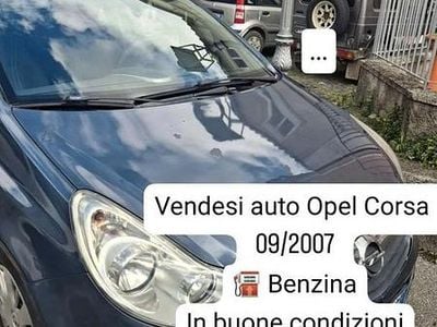 Usata Opel Corsa Club 80 CV (58 kW) 2007 Blu Utilitaria