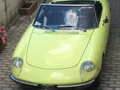 Usata Alfa Romeo Spider Veloce 132 CV (97 kW) 1970 Giallo Cabrio