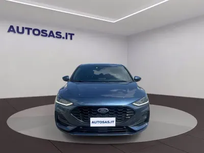 Usata Ford Focus ST-Line 125 CV (91 kW) 2022 Blu Berlina
