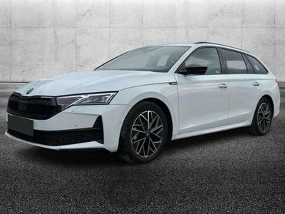 Occasion Skoda Octavia SportLine 150 ch (110 kW) 2025 Blanc Break