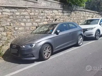 Usata Audi A3 140 CV (102 kW) 2012 Grigio Utilitaria