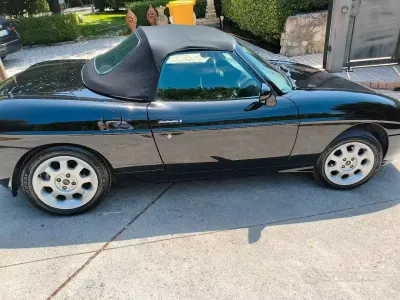 Usata Fiat Barchetta 131 CV (96 kW) 1999 Nero Cabrio