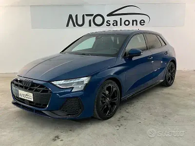 Usata Audi A3 Comfort 150 CV (110 kW) 2024 Blu Berlina