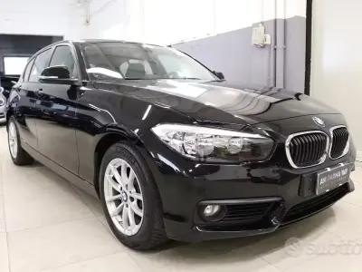 Usata BMW 118 Advantage 136 CV (100 kW) 2018 Nero Berlina