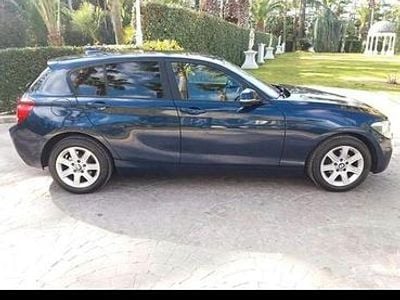 Usata BMW 118 2014 Blu Utilitaria