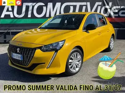Usata Peugeot 208 Active 75 CV (55 kW) 2023 Giallo Utilitaria