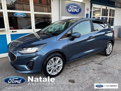 Usata Ford Fiesta Titanium 75 CV (55 kW) 2022 Blu Berlina