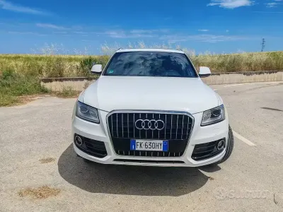 Usata Audi Q5 S-Line 177 CV (130 kW) 2014 Bianco SUV