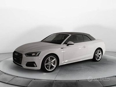 Usata Audi A5 Cabriolet Business 190 CV (139 kW) 2017 Bianco Cabrio