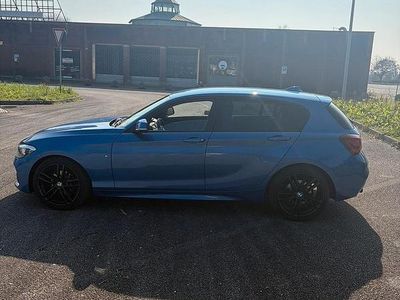 Usata BMW 116 M Sport 116 CV (85 kW) 2018 Blu Utilitaria