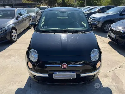 Usata Fiat 500 Lounge 69 CV (50 kW) 2013 Nero Berlina
