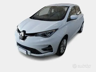 Usata Renault Zoe Zen 50 kW (69 CV) 2020 Bianco Utilitaria