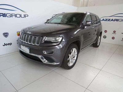 Usata Jeep Grand Cherokee Summit 250 CV (183 kW) 2016 Grigio scuro SUV