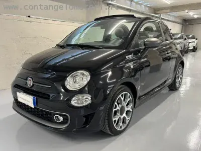 Usata Fiat 500C Sport 69 CV (50 kW) 2021 Nero Cabrio