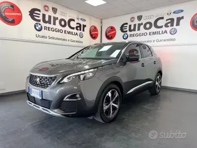 Usata Peugeot 3008 GT-line 131 CV (96 kW) 2018 Grigio SUV
