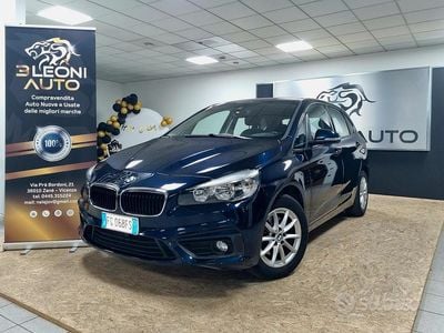 Usata BMW 218 Active Tourer Sport Line 150 CV (110 kW) 2016 Blu Monovolume