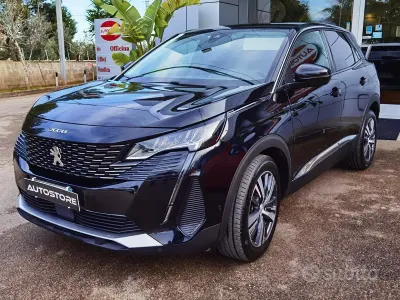 Usata Peugeot 3008 Allure 131 CV (96 kW) 2022 Nero SUV