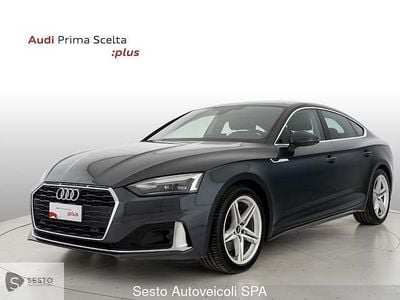 Usata Audi A5 Sportback Advanced Plus 163 CV (119 kW) 2021 Grigio Utilitaria