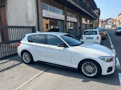 Usata BMW 116 M Sport 109 CV (80 kW) 2019 Bianco Utilitaria