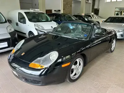 Usata Porsche Boxster 204 CV (150 kW) 1997 Nero Cabrio