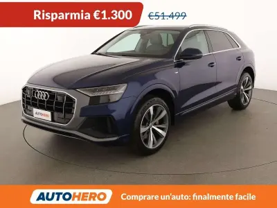 Usata Audi Q8 286 CV (210 kW) 2019 Blu SUV