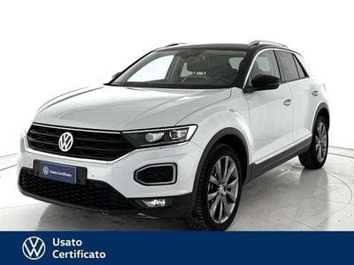 Usata VW T-Roc Advance 150 CV (110 kW) 2020 Grigio pastello SUV