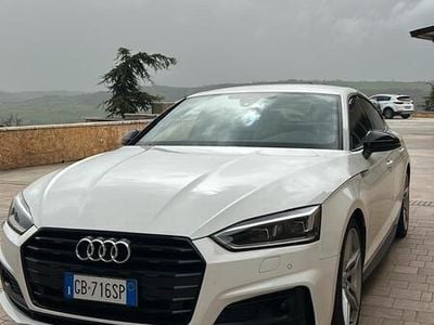 Usata Audi A5 Business 190 CV (139 kW) 2019 Bianco Coupé