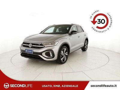 Usata VW T-Roc R-line 150 CV (110 kW) 2022 Argento SUV