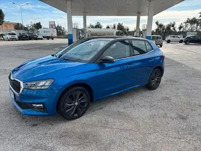 Usata Skoda Fabia Style 95 CV (69 kW) 2022 Bluazzurro Utilitaria