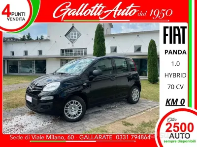 Nuova Fiat Panda S 69 CV (50 kW) 2025 Nero cinema(601) Utilitaria