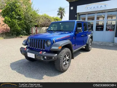 Usata Jeep Wrangler Rubicon 200 CV (147 kW) 2020 Blu/azzurro SUV