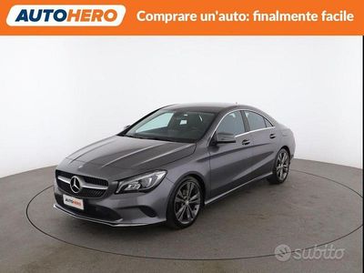 Usata Mercedes CLA200 135 CV (99 kW) 2017 Grigio Berlina