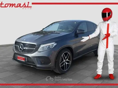Begagnad Mercedes GLE450 AMG Premium 258 HK (189 kW) 2016 Silver Sportkupé