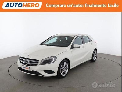 Usata Mercedes A180 Executive 110 CV (80 kW) 2015 Bianco Berlina