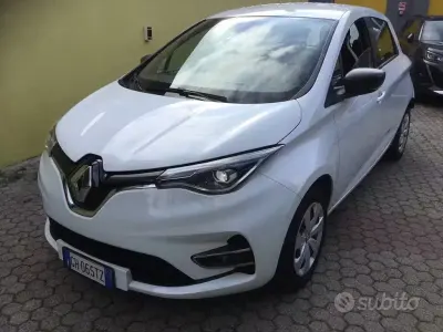 Usata Renault Zoe Life 50 kW (69 CV) 2022 Bianco Utilitaria