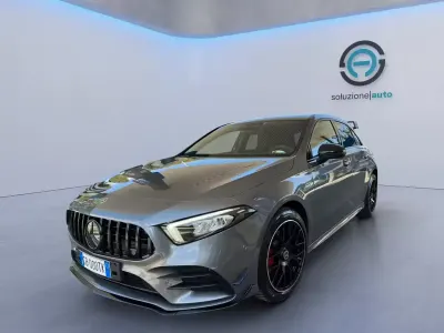 Usata Mercedes A250 AMG line 160 CV (117 kW) 2020 Grigio Berlina