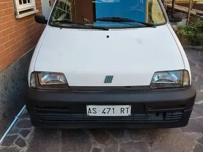 Usata Fiat Cinquecento 39 CV (28 kW) 1997 Bianco Utilitaria