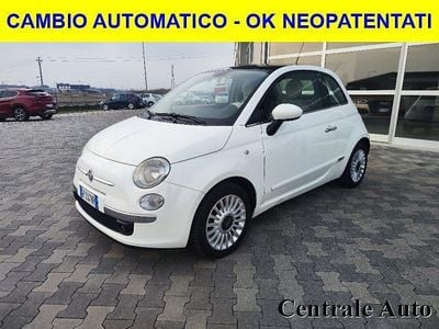 Usata Fiat 500 Lounge 69 CV (50 kW) 2009 Bianco Cabrio