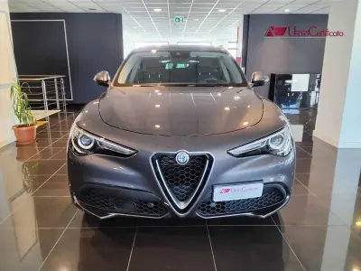 Usata Alfa Romeo Stelvio Super 160 CV (117 kW) 2020 Grigio SUV